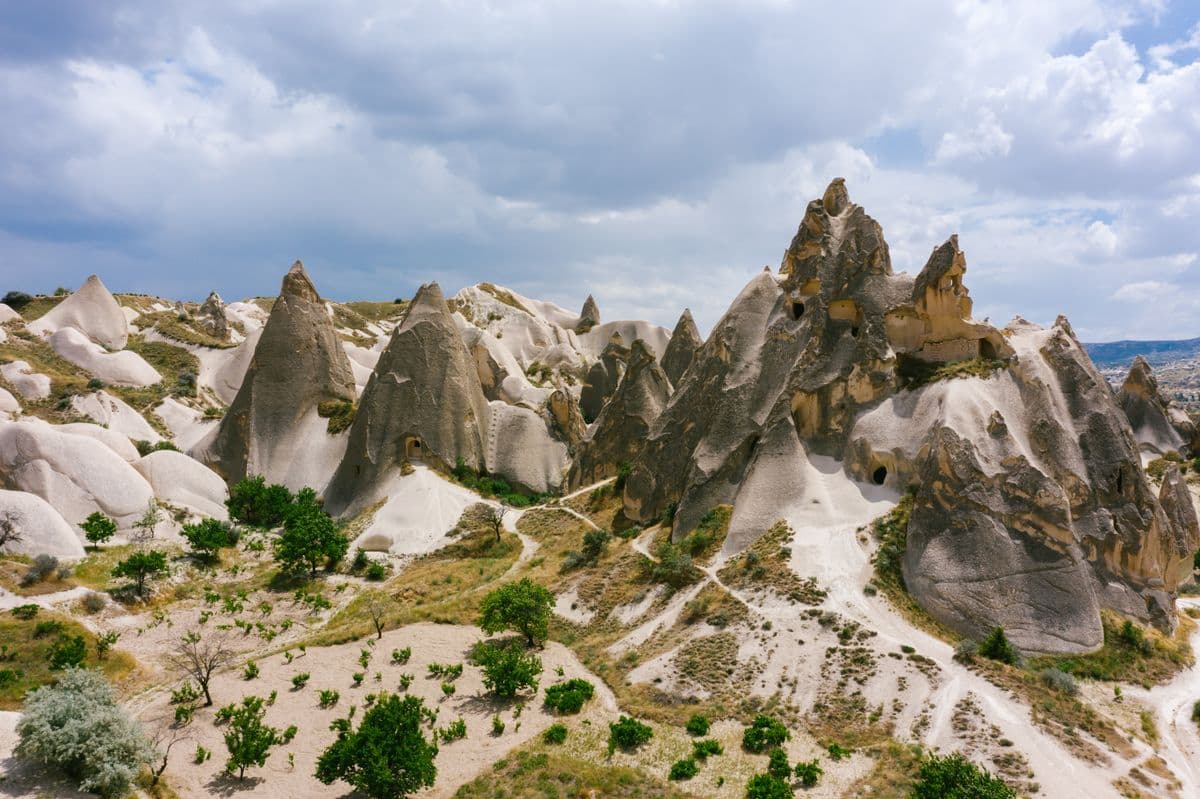 Fairy chimneys of Göreme on the Red Tour