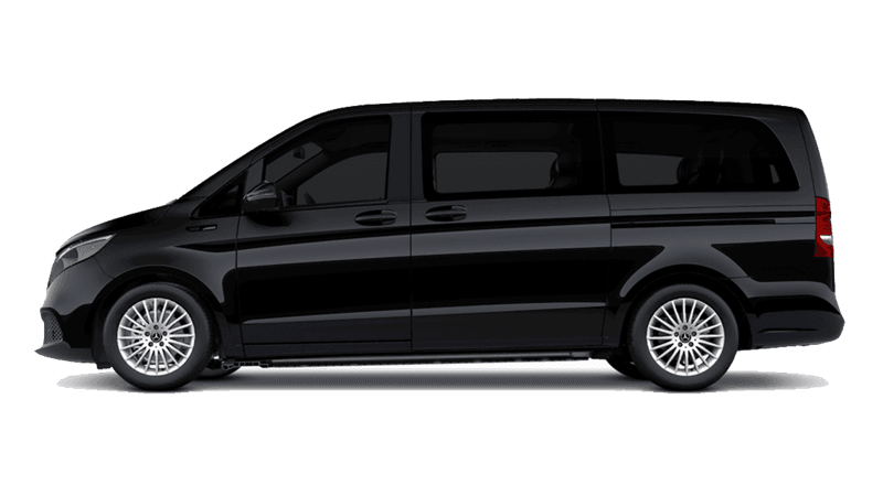 Schwarzer Mercedes Vito für Privattransfers