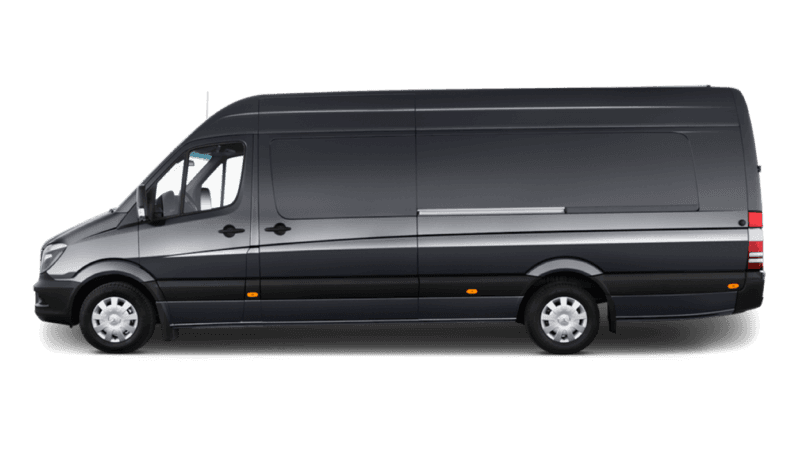 Black VIP Mercedes Sprinter